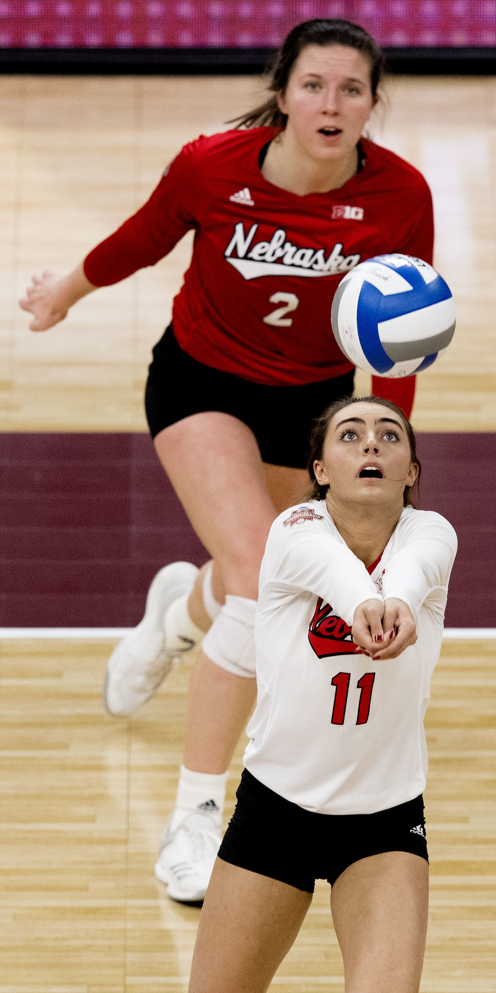 Nebraska volleyball vs. Illinois, 12.13